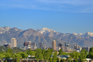"Salt Lake City skyline"