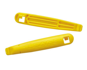 Two yellow tire levers.