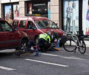 "Cycling accident"